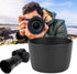 ET-60 Camera Lens Hood for Canon EF S 55-250mm f / 4-5.6 is 90-300mm f / 4.5-5.6 75-300mm ABS Plastic Lens Hood Shade Accessory...