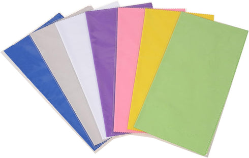14-Pack Large Size (12x12 inches) Microfiber Cleaning Cloths for Laptop, Computer, Smart Phones, Tablets, Lenses, LCD Monitor, TV, Camera, Eye Gla...