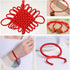 1.5mm Nylon Satin Cord Thread Beading String for Macrame Bracelets Chinese Knotting,Necklaces,Jewelry Making 109 Yards (Pink)...