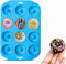 Silicone Donut Pan, Bite Size Silicone Donut Molds for baking, Mini Donut Mold Heat Resistant, Mini Baking Mold for baking delicious donuts, Non-s...