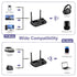 Bluetooth 5.3 Transmitter Receiver, Dual Connection Bluetooth Audio Adapter for Home Stereo, Plug and Play, RCA 3.5mm AUX, Bluetooth 5.3 Adapter f...