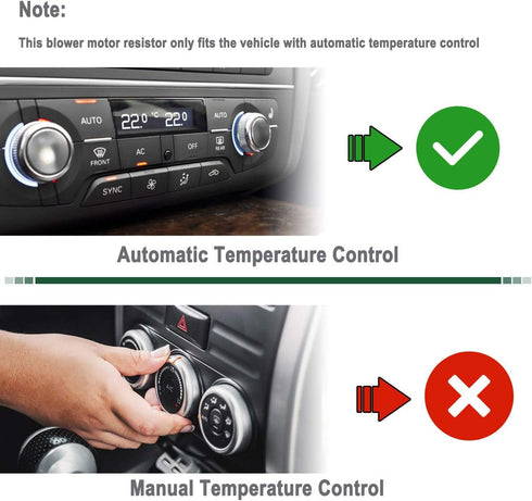 YHTAUTO AC Heater Blower Motor Resistor Compatible with Ram C/V & Dodge Challenger Durango Charger Magnum Grand Caravan & Jeep Grand Cherokee Gran...
