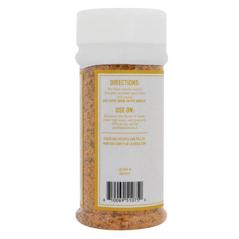 Lillie’s Q - Steak Butter Seasoning, All-In-One Steak Seasoning with Butter, Garlic, Salt & Black Pepper, Perfect Seasoning for Red Meats (6 oz)...