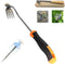 Weeding Artifact Uprooting Weeding Tool, Upgraded Garden Weeding Tools Packaged in Carton, Stainless Steel/Manganese Steel Forged Weed Puller 4 Te...