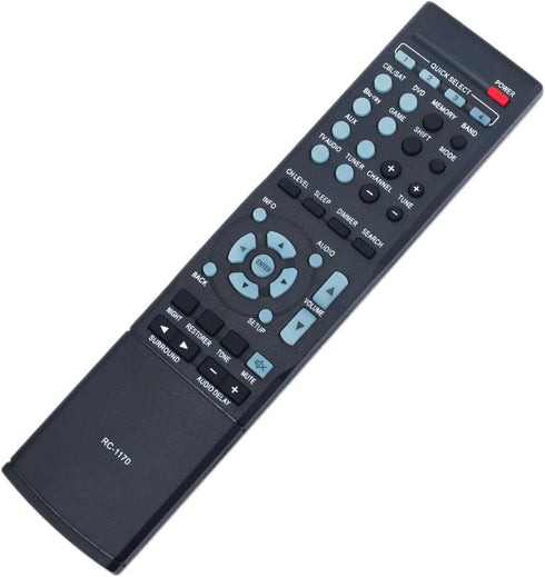 RC-1170 Replacement Remote Control fit for Denon AV Surround Receiver AVR-1513 DHT-1513BA...