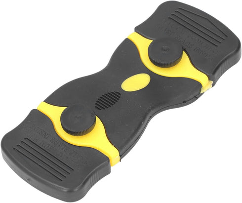 2 in 1 Scraper Tool, Ergonomic Handle ABS Metal Plastic Blades Razor Scrapers 2Pcs for Boat(Black+Yellow)...