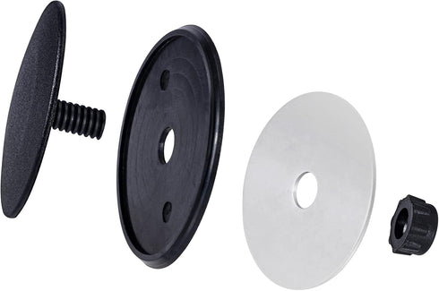 Rear Wiper Delete Plug Cap Kit Car Tailgate Waterproof Block Off (Black 46mm), 46mm/1.81''...