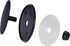 Rear Wiper Delete Plug Cap Kit Car Tailgate Waterproof Block Off (Black 46mm), 46mm/1.81''...