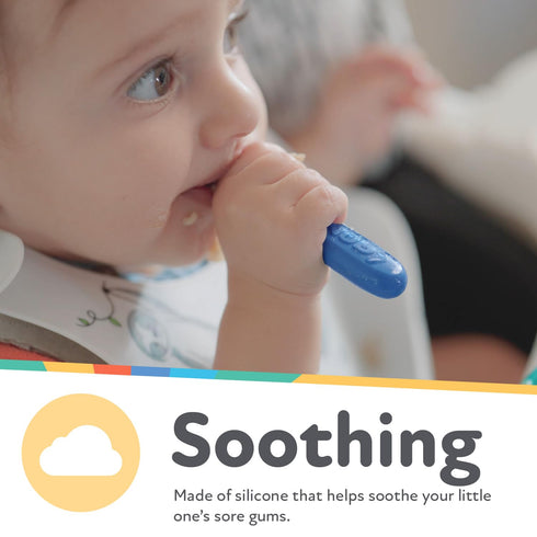 Nuby Baby's First Spoons Set - (3-Pack) Feeding Utensils for Babies - 6+ Months...