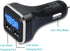 4.8A 24W Dual USB Car Charger Volt Meter Car Battery Monitor with LED Voltage & Amps Display, Cigarette Lighter Adapter, Compatible with iPhone 15...