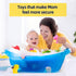 Bath Toys for Toddlers 1-3,6 Pcs No Hole Dinosaur Bathtub Toys for Infants 6-12-18 Months,Bath Toys Shower Toys Swimming Pool Toys for 1 -5 Year O...