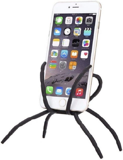 HM5018AK Ajustable Spider Multi Function Grip Mobile Phone Holder Stand Mount for iPhone 14 13 12 11 XS Samsung Smartphone Black...