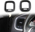 crosselec Carbon Fiber Air Vent Cover AC Outlet Trim kit for Dodge Charger 2015+...