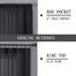 Tollpiz Sheer Valance Linen Textured Bedroom Valance Curtains Sheer Light Filtering Rod Pocket Voile Curtain Valances for Living Room, 54 x 16 inc...