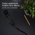 Power Gear Coiled Telephone Cord, 4 Feet Coiled, 25 Feet Uncoiled, Phone Cord works with All Corded Landline Phones, For Use in Home or Office, Bl...