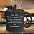 Dear Wife Deadpool Coffee Mug - Thanks for Being My Wife- Funny Gifts for Wife Gifts from Husband - 11 oz Black Ceramic Mug...