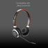 Global Teck Cushions Jabra Evolve 20, 30, 40, 65 Headsets, Leather Cushion Replacement Kit #GTW 6600-02...