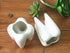Ceramic Tooth Shaped Pen Pencil Toothbrush Holder Pot Succulent Plant Pot Home Office School Dentists Gift Ideal Gifts for Women, Mom or Birthdays...