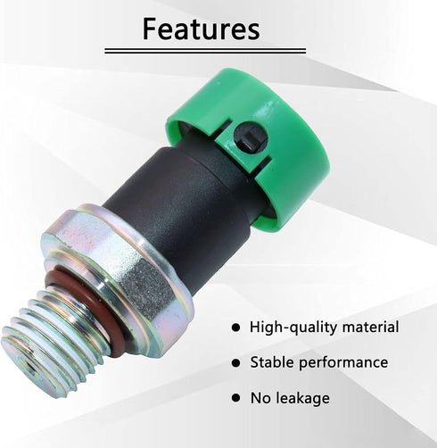Oil Pressure Sensor Switch Sending Unit D1843A 12635957 Compatible with Chevy Colorado Equinox Trailblazer Malibu Impala GMC Envoy Canyon Buick La...