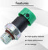 Oil Pressure Sensor Switch Sending Unit D1843A 12635957 Compatible with Chevy Colorado Equinox Trailblazer Malibu Impala GMC Envoy Canyon Buick La...