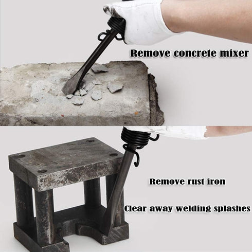 Monkey King Bar-(3" X 7.5") Pneumatic Chisel Air Chisel-0.41in Shank- Metalworking Chisels Accessories Floor Scraper Chisel-Pneumatic Hammers Bits...