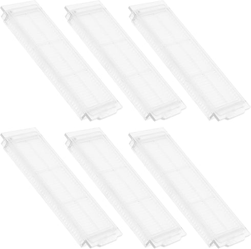 6pcs Washable Air Filters 150.8x49.2x12mm Cleaning Robot Filters for Home Hotel Office Compatible with MI Robot Vacuum-Mop P STYJ02YM Vacuum Clean...
