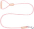 Mile High Life | Premium Leather Dog Leash | Strong Rope Leash | Leather Handle | Zinc Alloy Strong Clasp | Small Medium Large Dogs | 4/5/6 Feet(P...