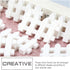 BESPORTBLE 10 Pcs Miniature Garden Fence Mini Picket Ornament Fence for Dollhouse Garden Plant Pot Decorations DIY Project (White)...