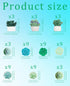 60 PCS Decorative Push Pins Set, Succulent Plants & Flowers Rose Thumb Tack Decorative Cute Push pins for Cork Board Bulletin Board Maps Photos Wa...