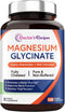 Doctor’s Recipes Magnesium Glycinate, 70 mg Elemental Magnesium, Chelated & Non Buffered, Highly Absorbable, for Kids & Adults, for Relaxation & S...