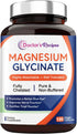 Doctor’s Recipes Magnesium Glycinate, 70 mg Elemental Magnesium, Chelated & Non Buffered, Highly Absorbable, for Kids & Adults, for Relaxation & S...