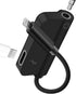 Headphone Adapter Lightning to 3.5mm AUX Audio Jack and Charger Extender Dongle Earphone Headset Splitter Compatible with iPhone 11 12 Mini pro ma...