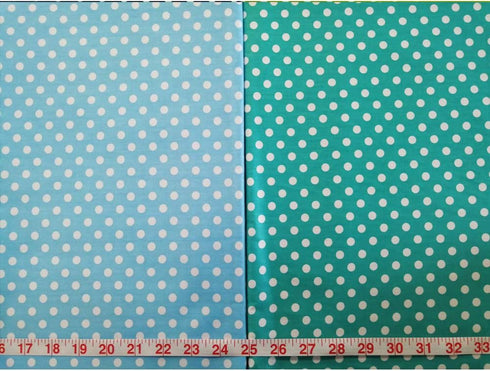Fat Quarters Cotton Fabric Bundles 18" x 22" Quilting Fabric for Sewing,8 PCS Dots...