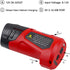 DSANKE USB Power Source for Milwaukee M12 48-59-1201 49-24-2310 USB Charging Adapter 10.8V/12V Heated Jacket Power Source Li-ion Battery Power Sou...