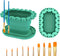 Paint Brush Cleaner Rinse Cup (All-in-One), Foldable Brushes Holder & Brush Cleaning Cup for Acrylic, Watercolor, and Water-Based Mediums, for Fin...