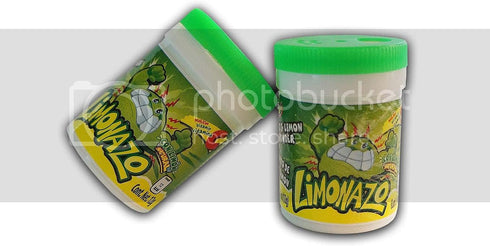 Jovy Candy Limonazo Salt and Lemon Powder Mini Shaker, 10 Piece...