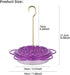 Outdoor Hanging Hummingbird Feeders,Leak-Proof,Outside Garden Wild Hummingbird Feeder,Nectar Guard Saucer Hummingbird Feeder,Easy to Clean and Ref...