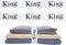 2 Pieces Bed Sheet Organizer Bands, Closet Organization Sheet Straps, Linen Labels Bedding Bands, Elastic Bed Sheet Storage Sheet Keepers (King)...