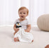 Apricot Lamb Stuffed Animals Security Blanket Black Penguin Infant Nursery Character Blanket Luxury Snuggler Plush(Black Penguin)...