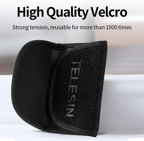 TELESIN Backpack Mount Clip Bag Belt Shoulder Strap Holder for GoPro Max Go Pro Hero 12 11 10 9 8 7 6 5 DJI Action 3 4 Insta360 X3 GO3 Ace Pro Bik...