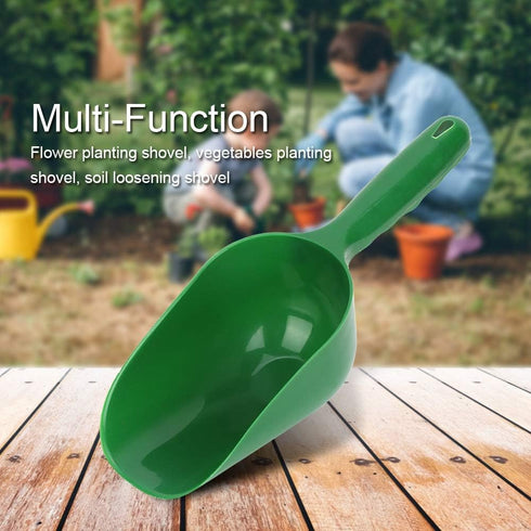 Plastic Soil Scoops, Gardening Shovels Soil Scoop Plastic Hand Scoop for Garden Plant Tool...