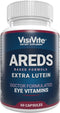 AREDS Lutein Eye Vitamins by VisiVite - Lutein Supplements for Eyes Without Beta-Carotene - Lutein for Eyes - Eye Supplements for Adults - 60 Caps...