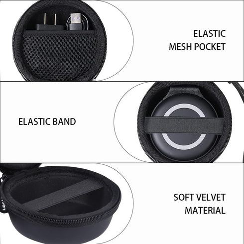 Leayjeen Travel Case Compatible with UCOMX/Hicober 3 in 1 Wireless Charger,Foldable Magnetic Charging Station Storage Holder Case-Black?Case Only?...