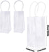 WAONIQ Ice Wine Bag, Portable Collapsible Clear Wine Pouch, Clear PVC Gift Bags With Handles for Wedding Party Travel Champagne Beer White Wine Ch...