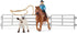 Schleich Farm World Rodeo Roping Playset - Cowgirl Rodeo Rider Figurine with Cow, Pen, and Rope, Realistic Western Rodeo Farm Toys and Accessories...