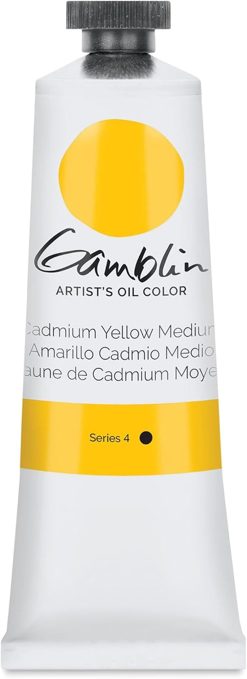 Gamblin Artist Oil 37Ml Cadmium Yellow Med...
