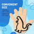 DINOSAUR COOKIE CUTTERS Giant Reptile Monster Movie Character And Dinosaur Footprint Cookie Cutters Made in The USA (2 Pack)...