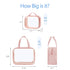PACKISM Clear Toiletry Bags - 2 Pack Clear Makeup Bags with Handle Large Opening, Waterproof Clear Cosmetic Bags Fit Carry-on Travel Essentials, T...