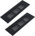 Geesatis Mesh Air Vent Louvered Ventilation for Cabinet Shoe Cabinet Hardware Accessories, with Mounting Screws, 150 x 50 mm / 6 x 2 inch, 2 Pcs...
