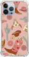 Boho Western Cowgirl Cactus Case Compatible with iPhone 12 Pro Max, Hippie Cowboy Case for iPhone 12 Pro Max, Unique TPU Protective Phone Case...